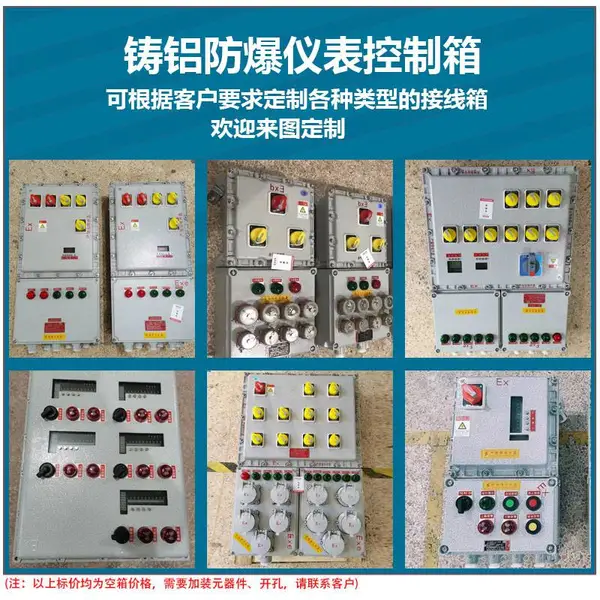 防爆配电箱控制箱不锈钢照明动力柜电源插座仪表接线箱变频开关箱304不锈钢