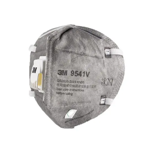 3 M 9541V KN95 活性炭带阀防异味防粉尘耳戴式防护口罩