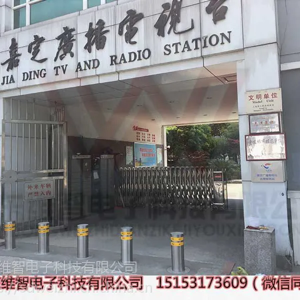 可移动路桩,不锈钢挡车柱,不锈钢固定柱