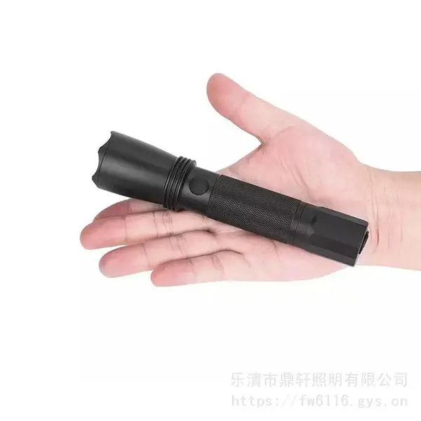 鼎轩照明LED多功能户外巡检手电筒3W充电电池2200毫安防水铝合金