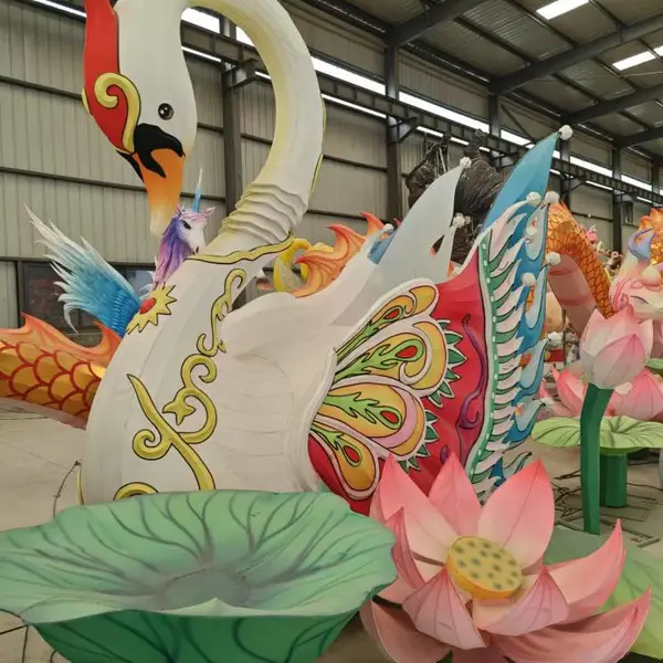 2025蛇年主题花灯 春节元宵节灯会 花灯彩灯厂家 景区灯光亮化