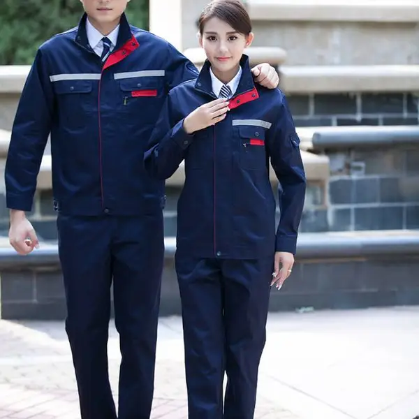 株洲定做工作服,株洲工作服套装劳保服耐磨汽修服长袖工作服
