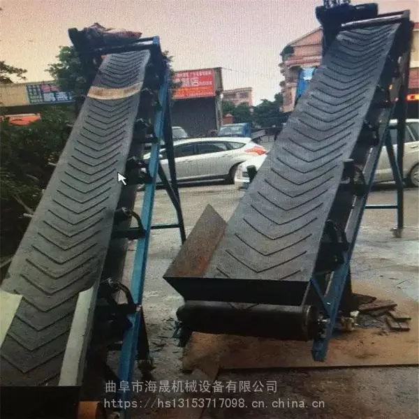 销售4米皮带机 粮食皮带输送机 济宁家具大型液压升降输送机