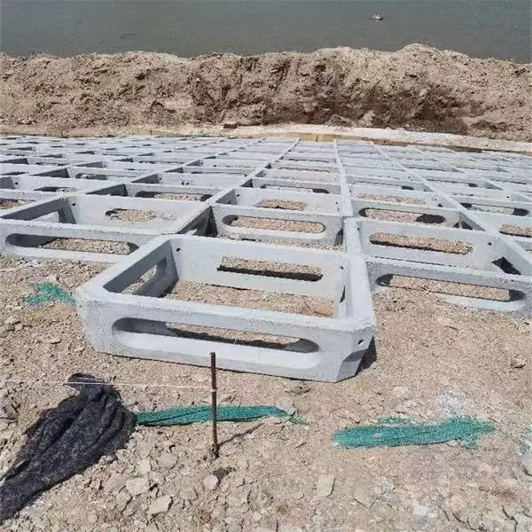 河道混凝土生态框 透水抗冲刷 护岸固坡多种规格尺寸 源头工厂供货