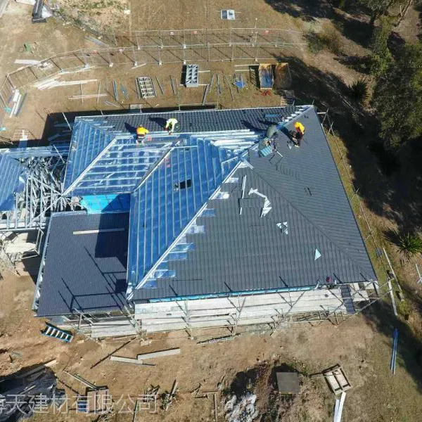 贵州彩石金属屋面瓦厂家 棚户区平改坡