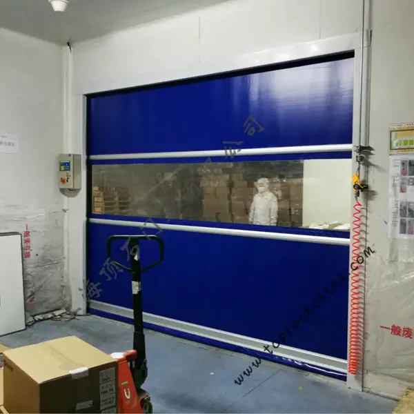 PVC透明软帘门 快速门低温冷链专用型快速门