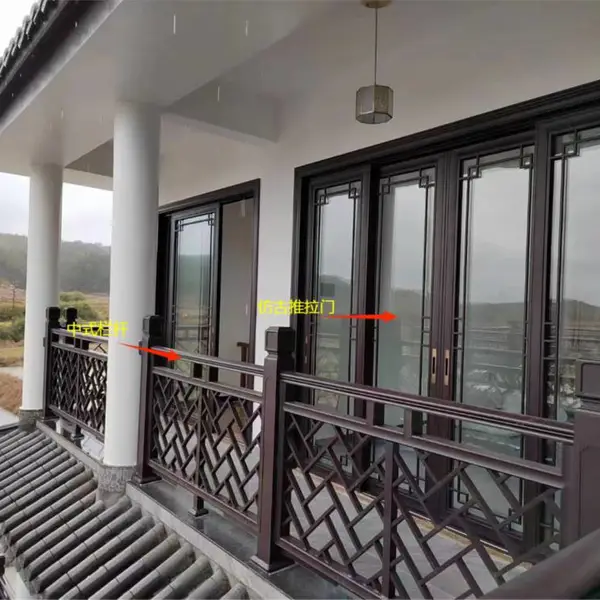 娄底中式仿古门窗四合院屋檐构建品牌思卓