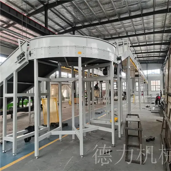 高空生产线全密封式皮带输送机 重工业传送线黑胶皮带流水线输送带