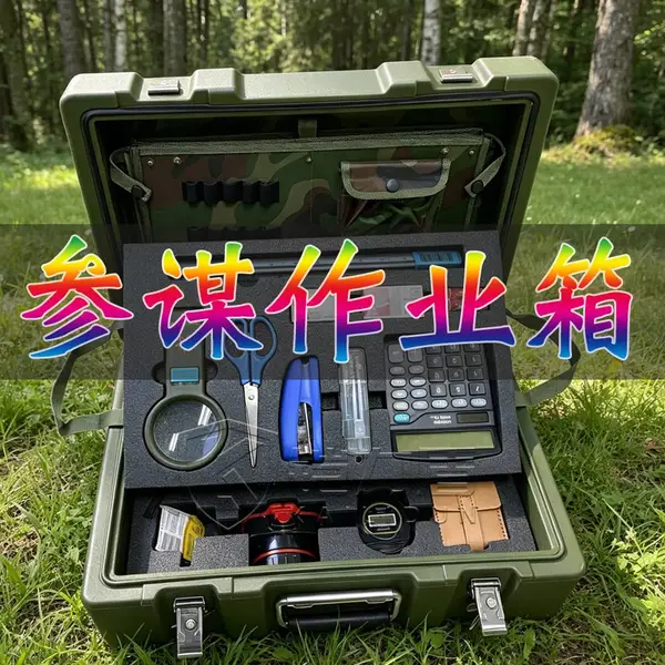 铠力盾参谋作业手提指挥小型工具收纳防水工业塑料减震高强度箱子