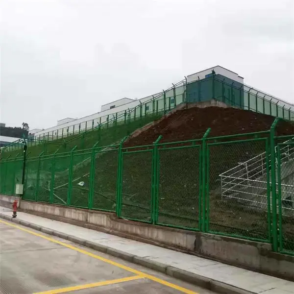 保税区菱形护栏网 海关隔离围墙 保税仓库隔离网