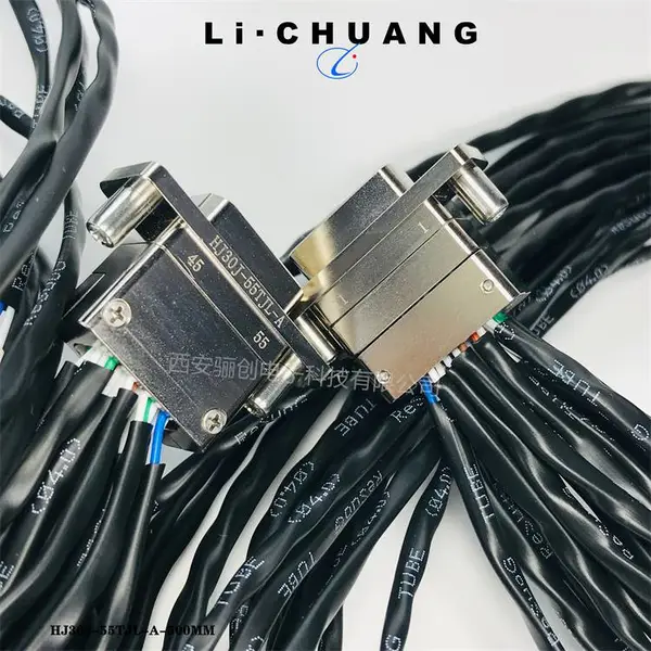 矩形连接器 HJ30J?36TJL?A?3000MM 航空插头 工控接插件 骊创
