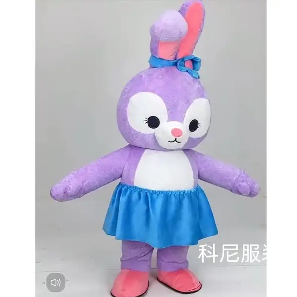 企业吉祥物定制卡通行走人偶服 商场活动宣传引流道具可印 LOGO