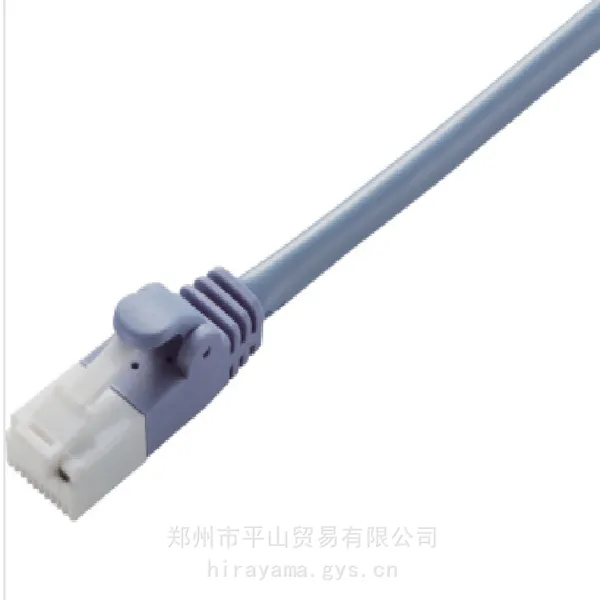 ELECOM宜丽客防卡扣折断型CAT5e标准局域网网线LD-CTT/BU05