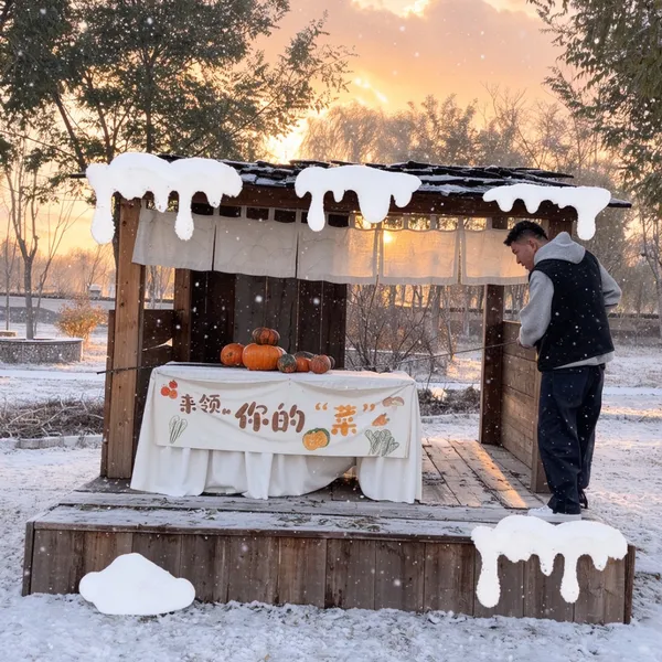 大连雕塑工厂 假雪雕塑 圣诞节雕塑 雪屋雪人 室内外均可