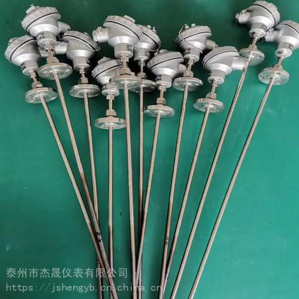 杰晟WZPK-431法兰铠装热电阻 不锈钢304材质