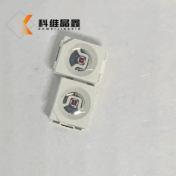 18mil晶元芯片车灯灯珠3528贴片红色LED汽车前大灯雾灯灯珠