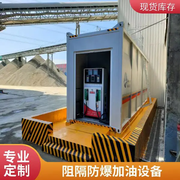 企业自用移动加油站 一站式服务 建投撬装加油装置 阻隔防爆