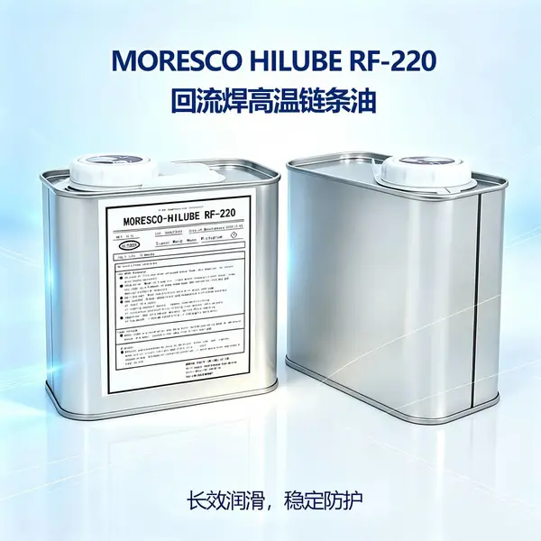进口MORESCOHILUBERF-220高温链条油 半导体设备传送带润滑油 0.5L