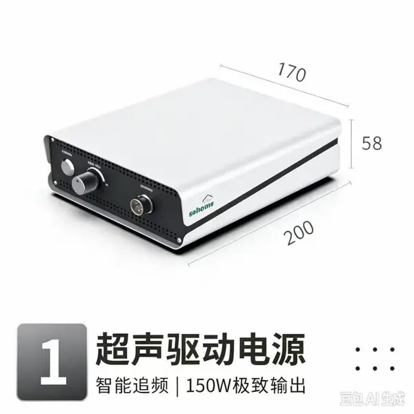 超声波切割刀 手持工业切割机 手板模型3D打印水口碳钎维皮革切割