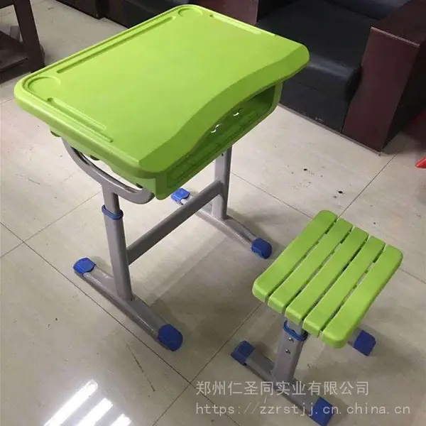 学生课桌椅厂家双人课桌可升降培训班辅导班桌椅儿童桌椅批发