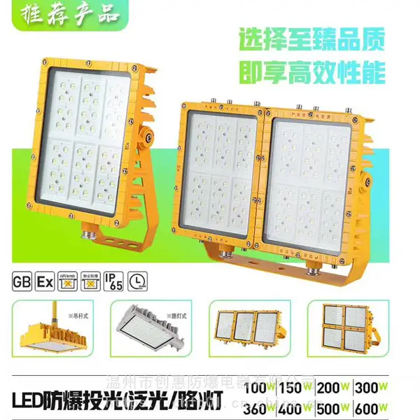 水泥厂LED防爆灯非煤矿山防爆灯50W100W200W壁装式防爆灯