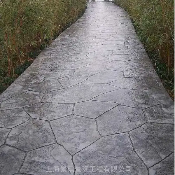 青海压印地坪模具厂家种类齐全 海南州压模地坪施工队 青海湖仿石路面