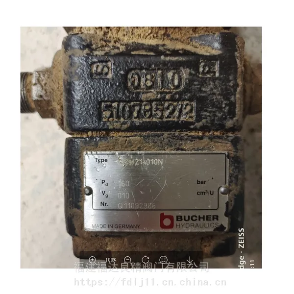 �¹�����bucherҺѹ��QXM33-010/QXM21-010NҺѹ���ֱ�/