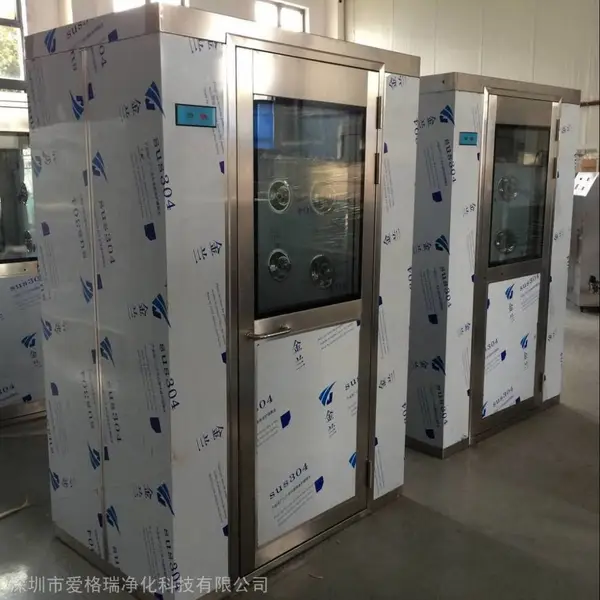 深圳化妆品洁净车间除尘净化风淋室,优质化妆品无尘车间风淋室定制