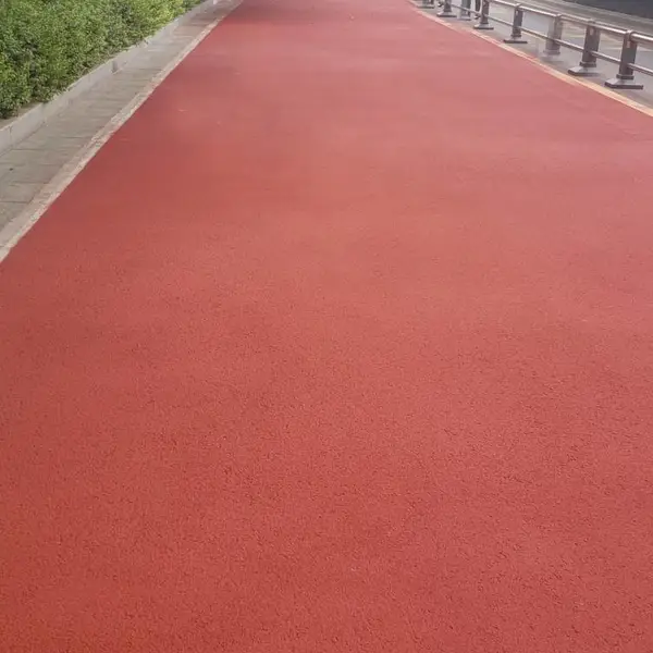 厂家直销 彩色沥青路面 透水彩色沥青路面/公园小区多种颜色可选