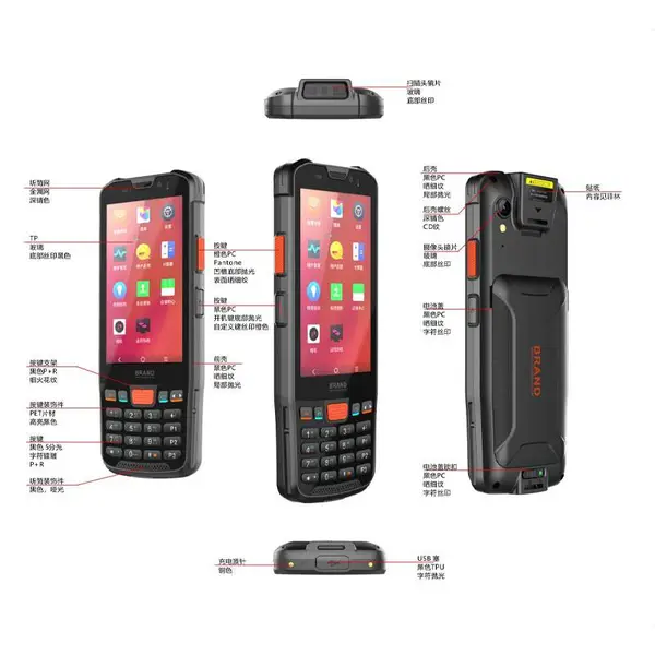 ��ƽ����ҵ������4Gͨ��IP65�ֳ����ݲɼ��ն�PDA��Ӧ��