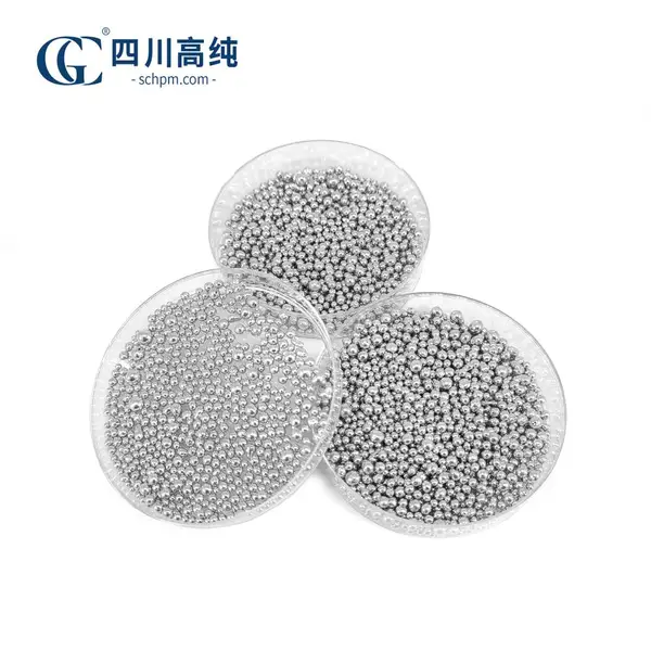 高纯 供应纯锌粒 抛圆锌球 电镀用锌段 含量99.99999% 规格定制
