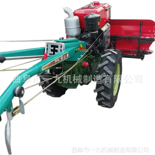 江苏玉米秸秆粉碎机 一九牌小型玉米收割机 手推式玉米剥皮机
