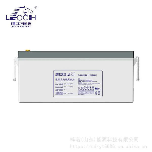 LEOCH理士蓄电池DJM12250阀控式铅酸免维护12V250AH UPS直流屏