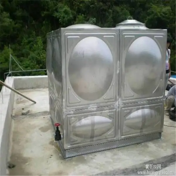 玻璃钢水箱玻璃钢消防水箱方形组装储水箱SMC模压楼顶保温水箱