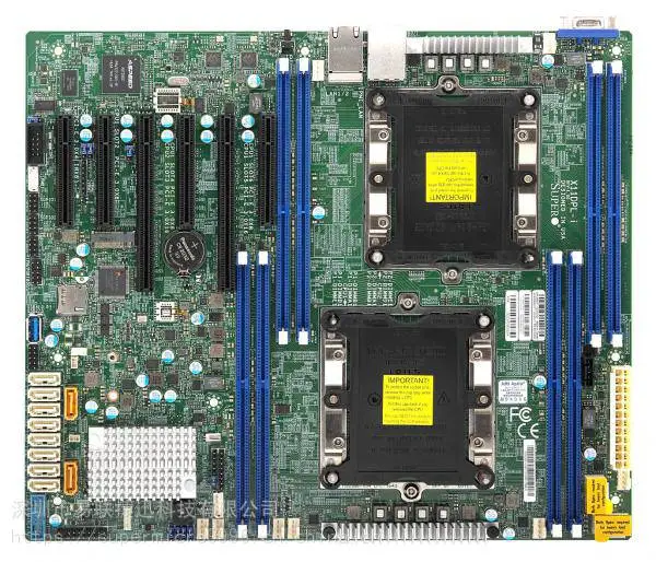 超微X11DPL-i 双路3647 8内存插槽 双千兆 IPMI 高性价服务器主板