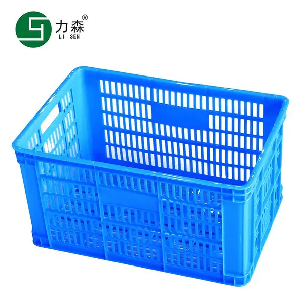 力森江苏680塑料筐周转筐绍兴无锡塑料筐仓储周转筐江阴塑料周转筐