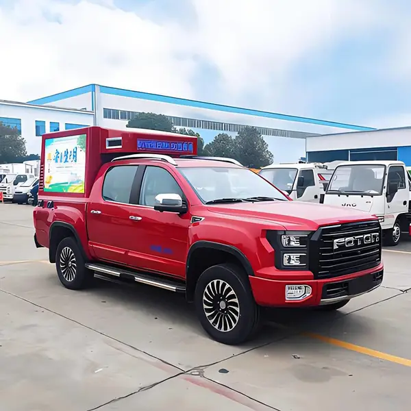 皮卡宣传车-社区禁鞭防火、交通法规、应急安全、普法宣传车