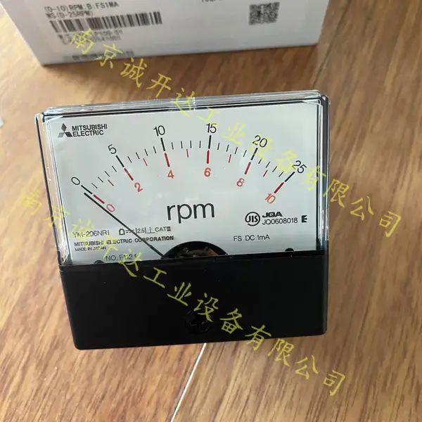 YM-210NRI日本MITSUBUISHI指示计YM-206NRI 0-25rpm
