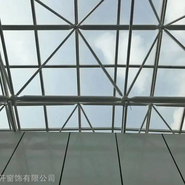 阳光房顶棚遮阳帘 电动天棚帘 隔热遮光防风卷帘厂家定制安装 博开智能窗帘