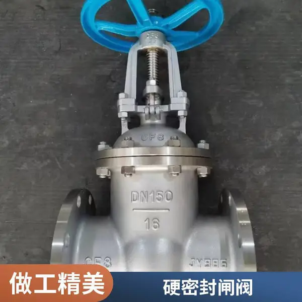法兰不锈钢闸阀DN100 PN16软密封现货用于污水处理