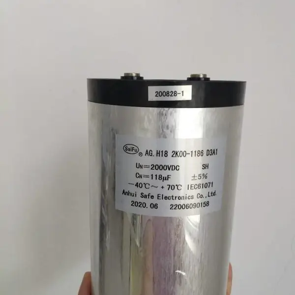 赛福 激光磁设备直流支撑薄膜电容 DCLINK 118UF 2000VDC