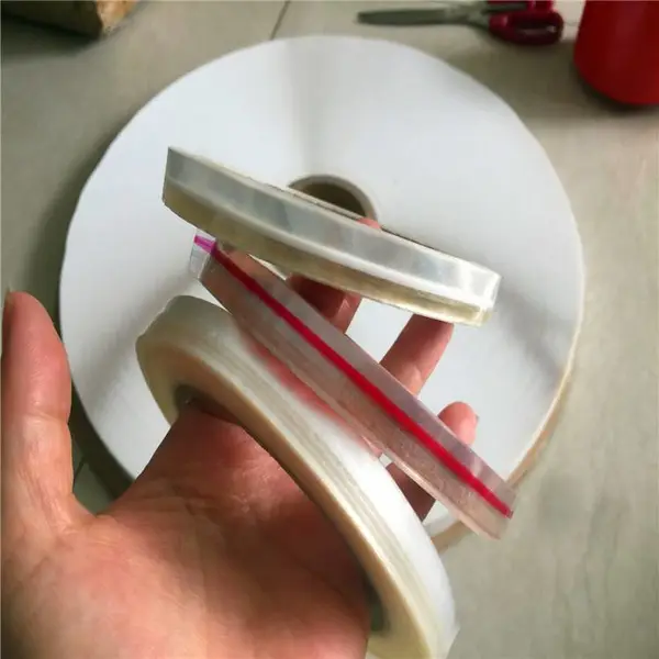 双油破坏性胶带 高粘封缄胶带 袋子双面胶带 塑料薄膜双面胶带