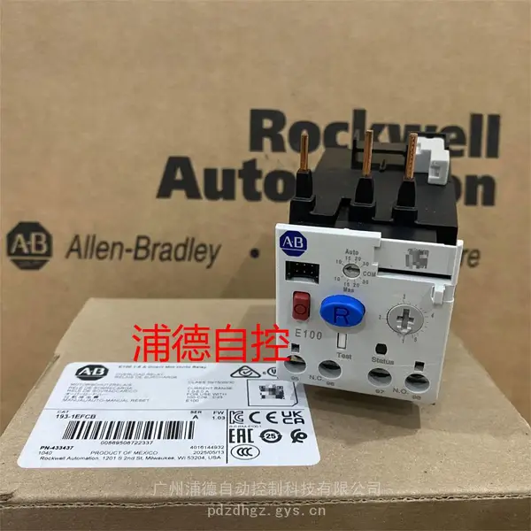 Rockwell/�޿�Τ�����ؼ̵���193-1EFCB����ԭװ1.0-5.0A