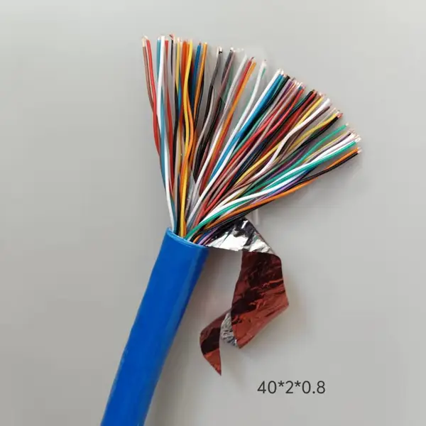 矿用通信电缆 MHYVR 5x2x0.75煤矿用软芯信号线 鑫津缆