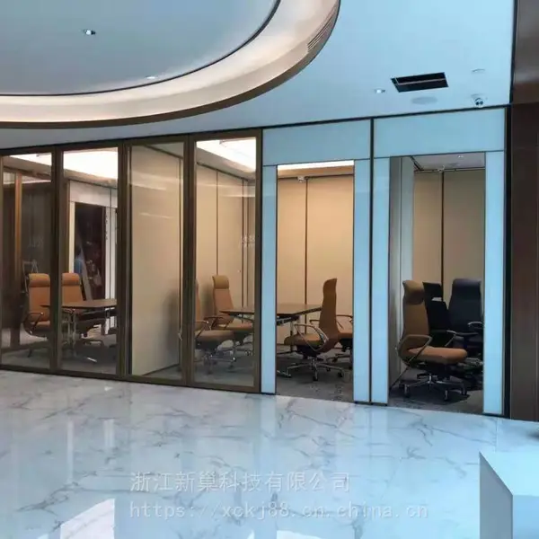 活动隔断厂家直售铝合金办公屏风,会议室隔断屏风,隔音折叠门