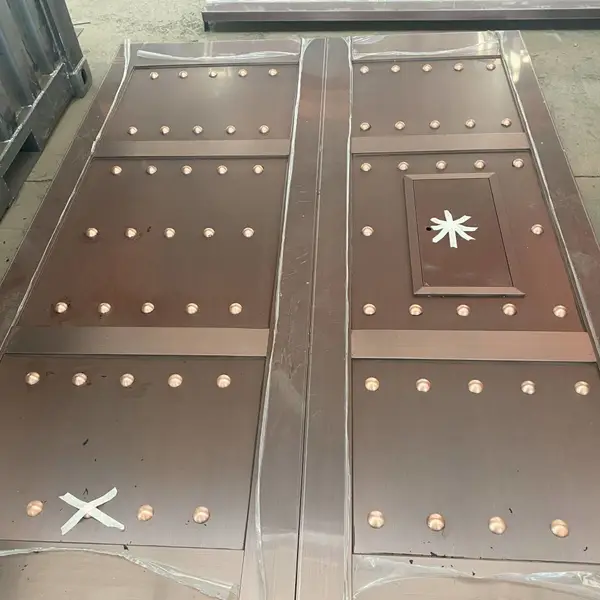鑫瑞隆大型不锈钢双开金库门 银行博物馆安全门 支持定制