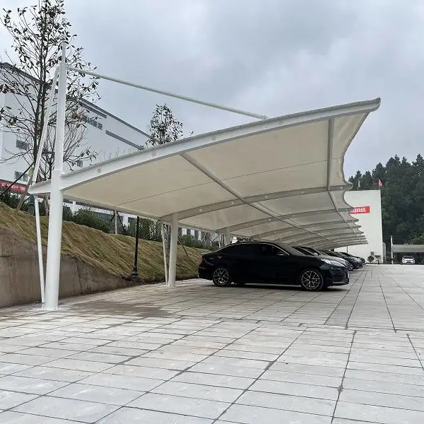 膜结构工程厂家生产加工设计一体化膜结构厂家停车棚设计