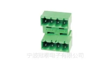 供应插拔式双排插座、焊板式双排插座、2EGTRTC、5.08接线端子、冠泰电子
