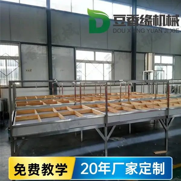 河南小型腐竹机自动下浆自动起皮 豆油皮机为不锈钢传热均匀