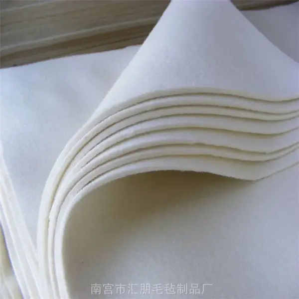 细白毛毡,工业毛毡,羊毛毡,化纤毡,针刺毡